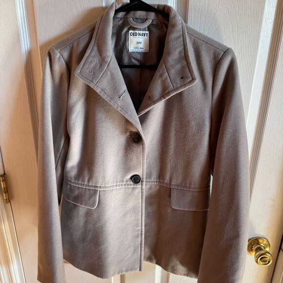 Old Navy Gray Blazer Coat - Picture 1 of 3